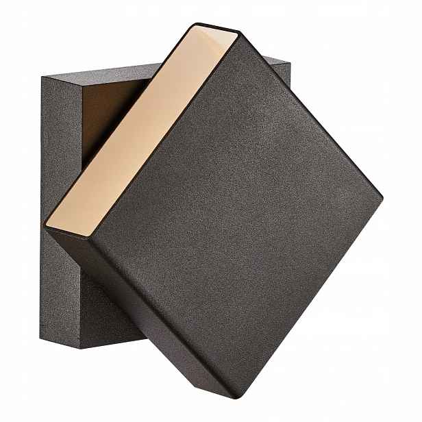 Moderní nástěnné svítidlo Led Černá Integrované 13.8W IP54 Fasáda Turn Nordlux