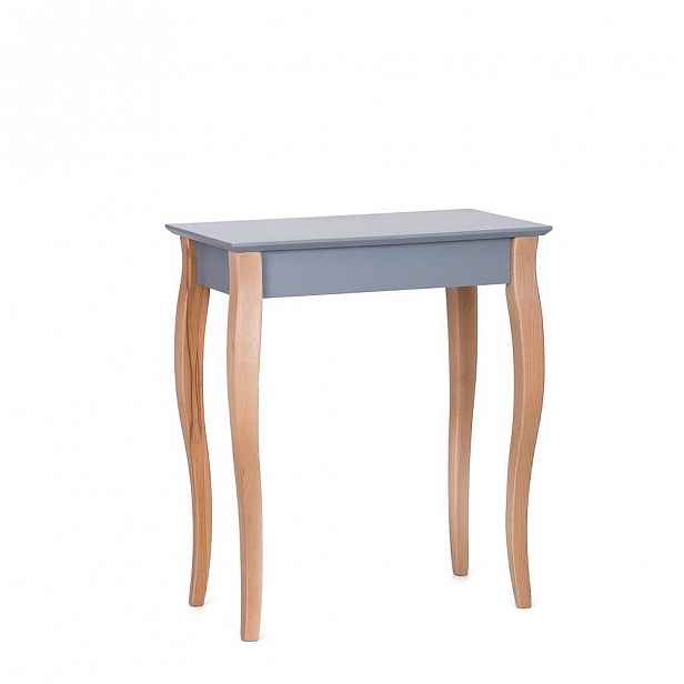 Tmavě šedý konzolový odkládací stolek Ragaba Console, délka 65 cm