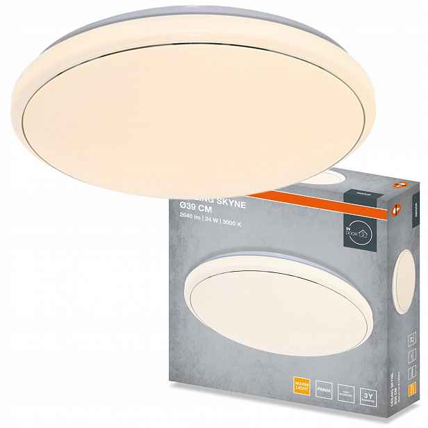 Stropní Svítidlo Led Stropní Svítidlo Nástěnné svítidlo Panel 24W 1680lm 3000K Osram