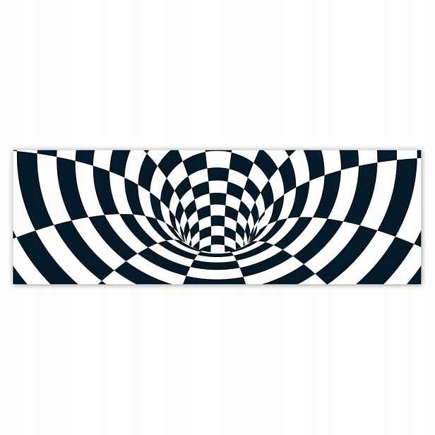 Plakáty 200x66 Abstrackja černobílá