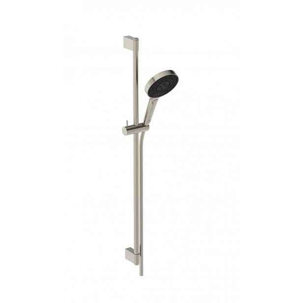 Ideal Standard Idealrain Solos - Set sprchové hlavice, tyče a hadice, 3 proudy, EcoFlow, Silver Storm A7898GN