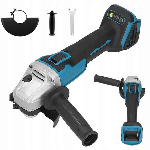 Úhlová Bruska 125 MM Otáčková Bruska Pro Akumulátor Ma-ki-ta 18V 1000W