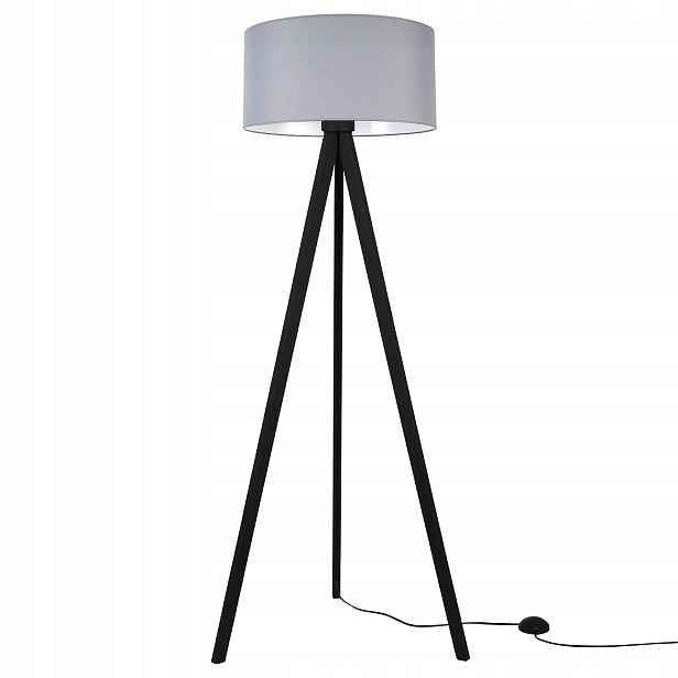 Stojací Lampa Podlahová Trojnožka S Stínítkem Do Ložnice Obývacího Pokoje, Pevná Pl
