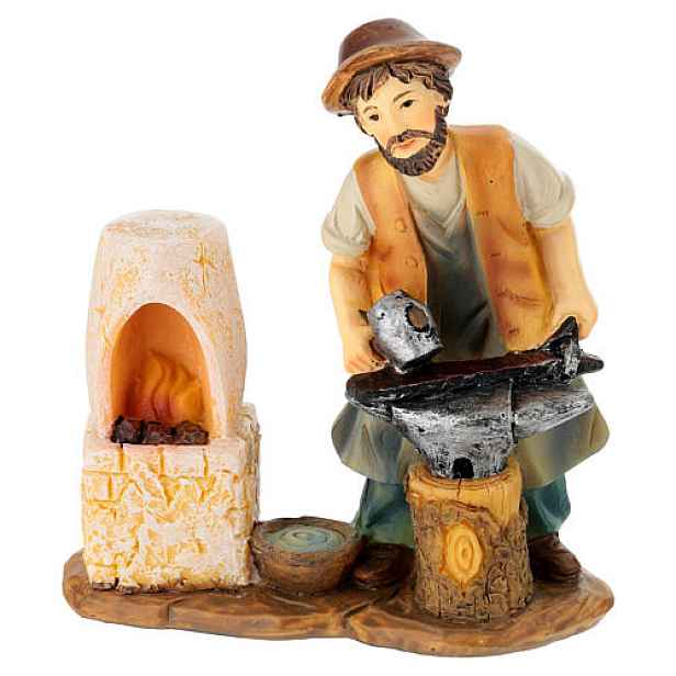 Figurka do betlému „Kovář u kovadliny“ – pro figurky o výšce 9-10 cm