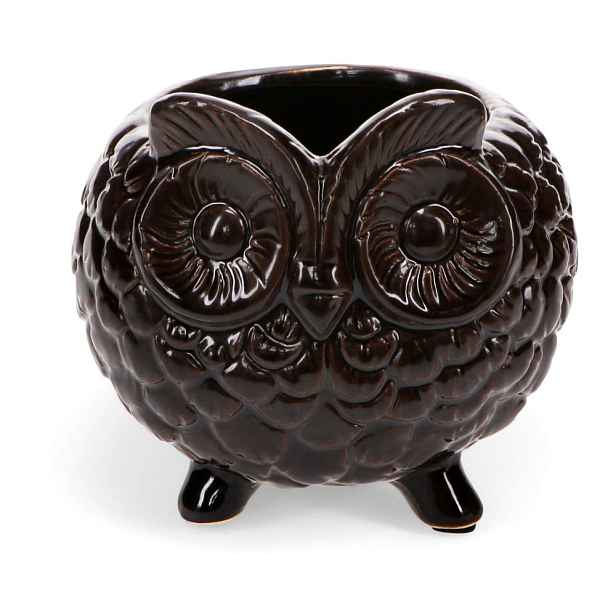 Keramický obal na květináč ø 11 cm Owl – Rex London