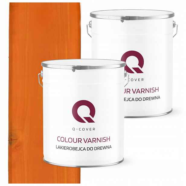 Odolná Lakovačka 3V1 Pro Uv Schody Oranžová, Polomatná, 5 L, Univerzální