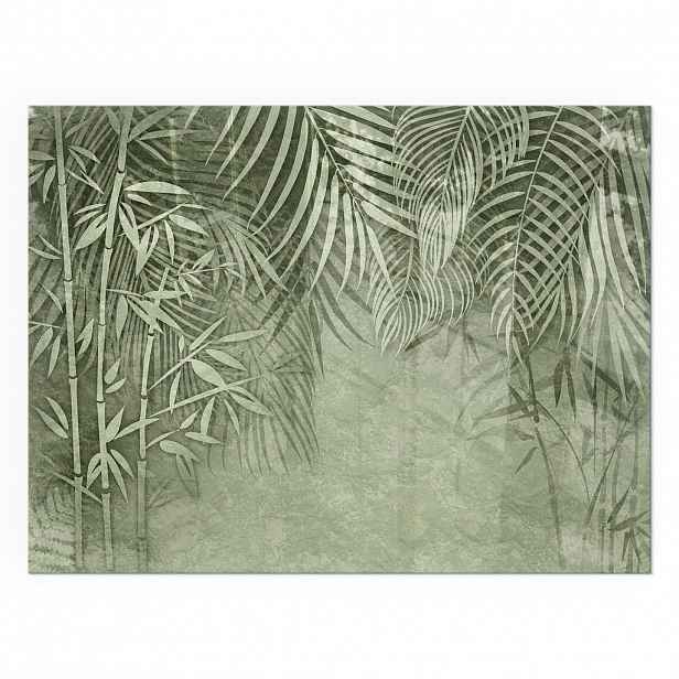 TULUP PODLOŽKA POD KRB 80x60 cm - Tropické listy na pozadí