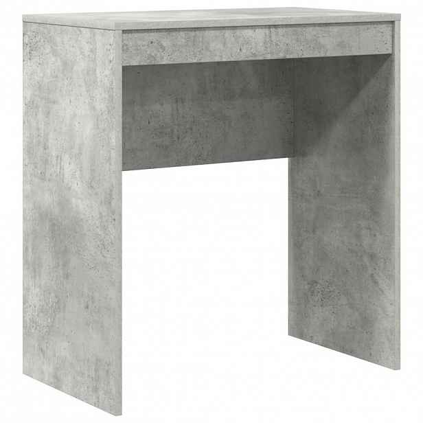vidaXL Stůl Betonově šedá 70 x 40 x 76 cm