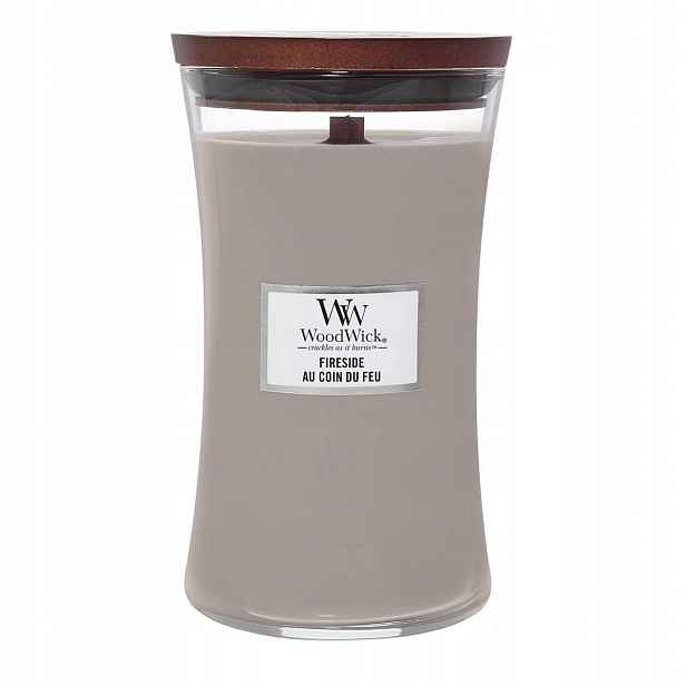 WoodWick Fireside Velká vonná svíčka