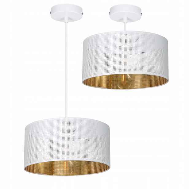 Závěsná Stropní Lampa S Ažurovým Stínidlem, 30 CM, Díry