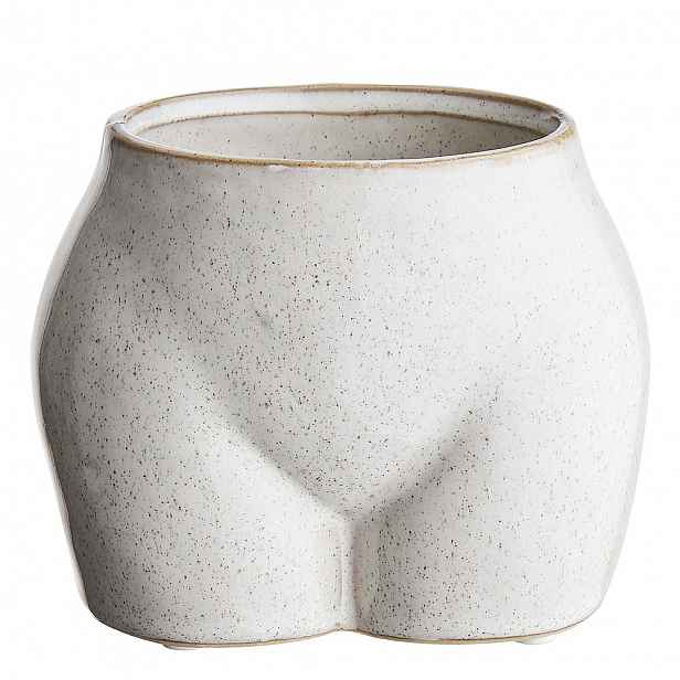 Butlers BOTTY Květináč 10 cm - béžová
