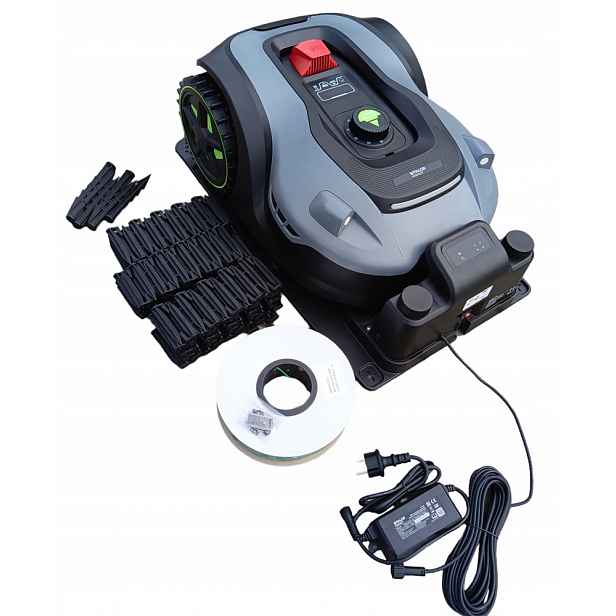 Robotická Sekačka Automatická 1300 m2 Stalco RMP1300US Set Lanko
