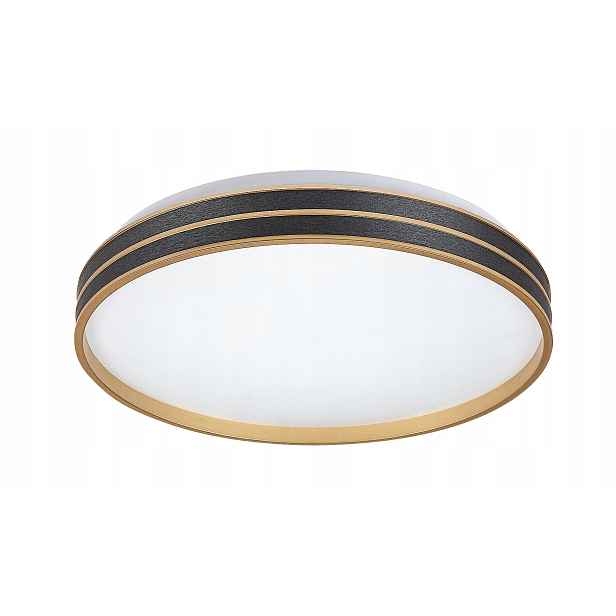 Stropní Svítidlo 39 cm Led 24W černý kulatý Gandor 71141 Rabalux