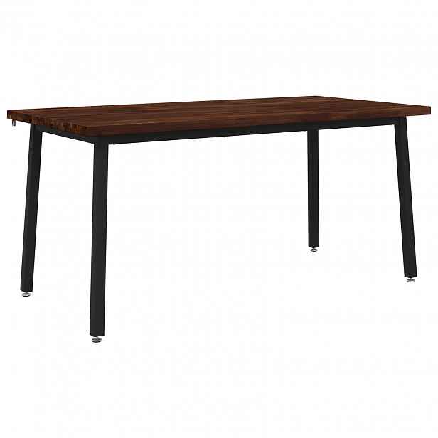 vidaXL Čtvercový jídelní stůl 160 x 80 x 75 cm Masivní akátové dřevo