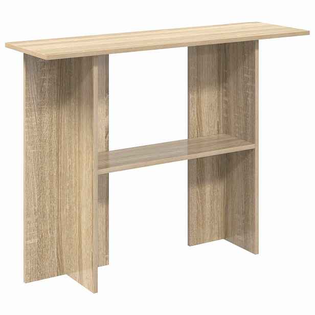 vidaXL Konzolový stolek Dub sonoma 100 x 30 x 75 cm Kompozitní dřevo