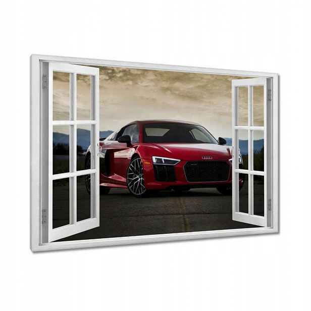 Obrazy 120x80 Červené Audi Auto