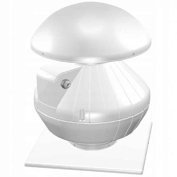 Radiální střešní ventilátor Dospel 007-9271 150 mm Bldc 45 W 550 m3/h IPX4