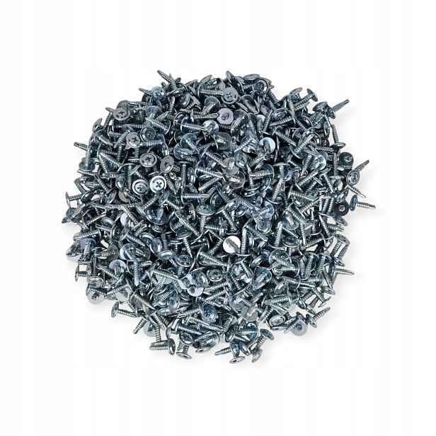 Samovrtný šroub do plechu s oválnou zápustnou hlavou 4,2 x 16 mm 1000 ks