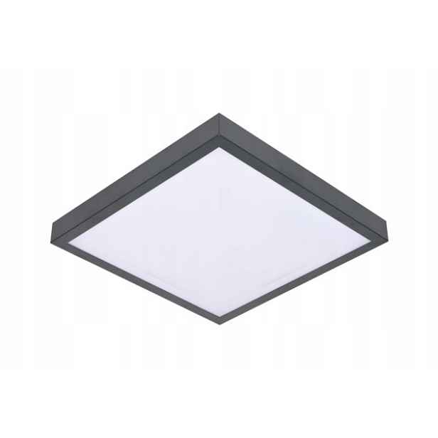 Stropní svítidlo Stropní Svítidlo Led Vitali 24W 4000K, mikrovlnný senzor antracit
