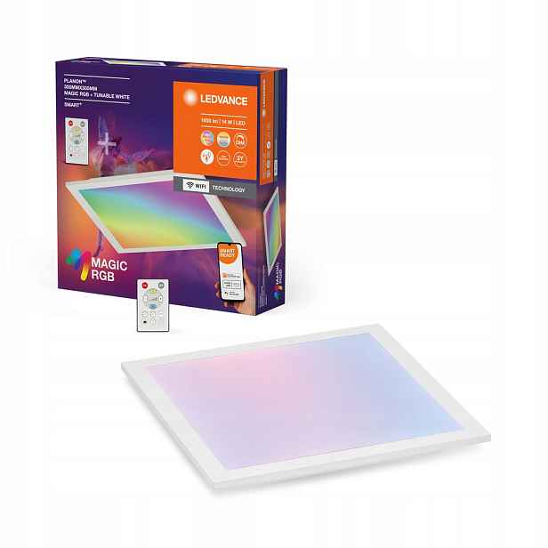 Led panel Stropní svítidlo Inteligenetna 14W Rgb Cct 30x30cm Smart+ WiFi