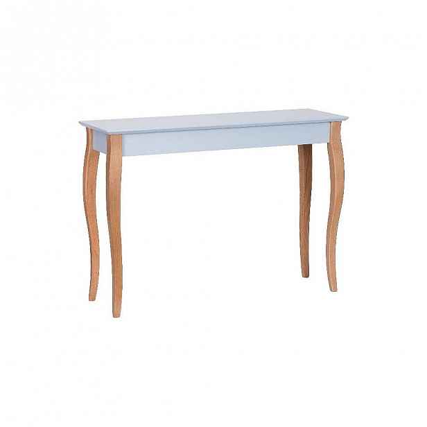 Světle šedý odkládací stolek Ragaba Console, délka 105 cm