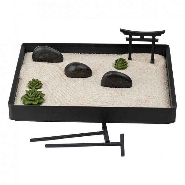Zahrada Zen Mini 22 cm x 16,5 cm Relaxace Meditace Minimalistický Harmo
