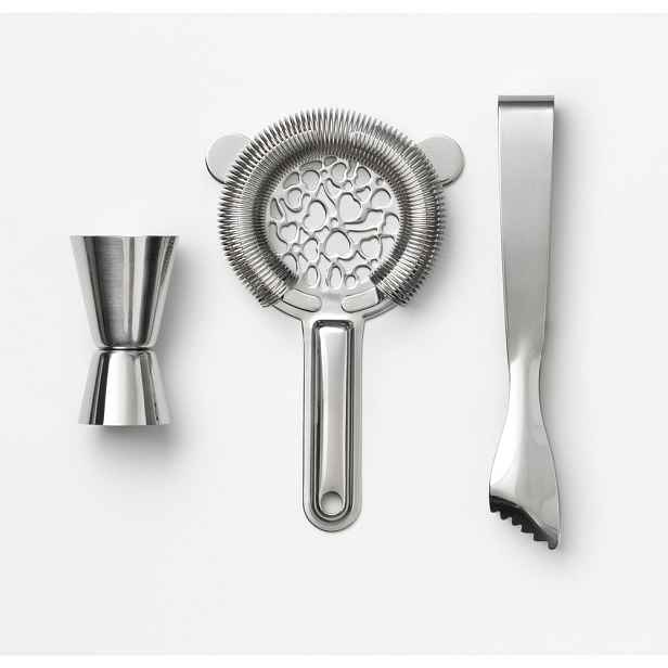 Ocelový set na přípravu koktejlů The Essentials - Cocktail Tools – Printworks