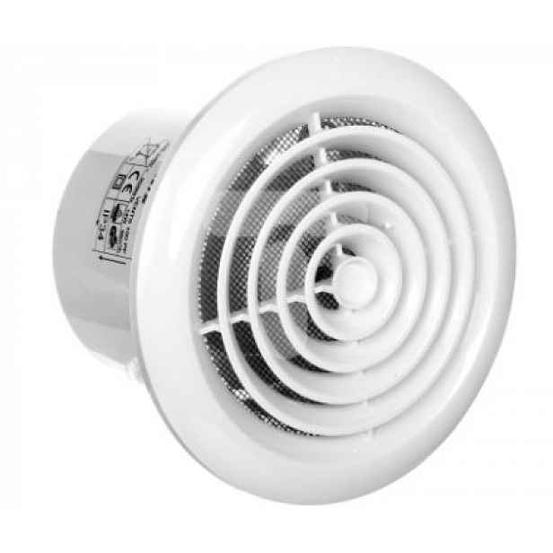 Stropní ventilátor fi 125 mm s kuličkovými ložisky Vents