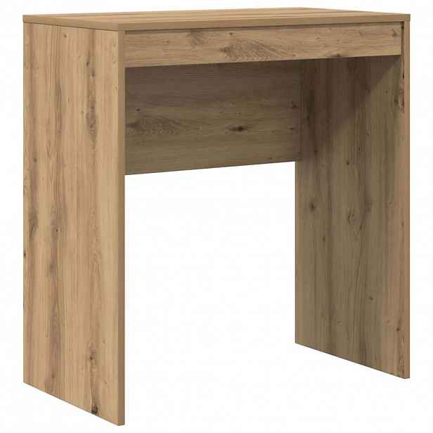 vidaXL Stůl Artisanový dub 70 x 40 x 76 cm