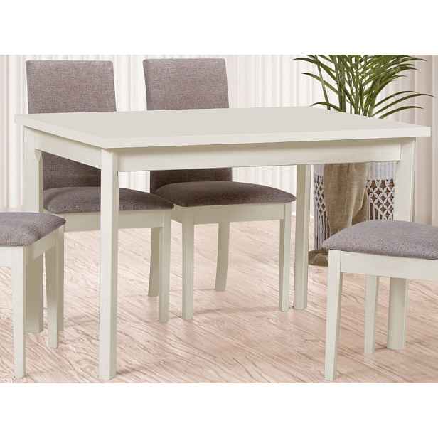 Obdélný jídelní stůl Maxim 120x80 cm, béžový kašmír