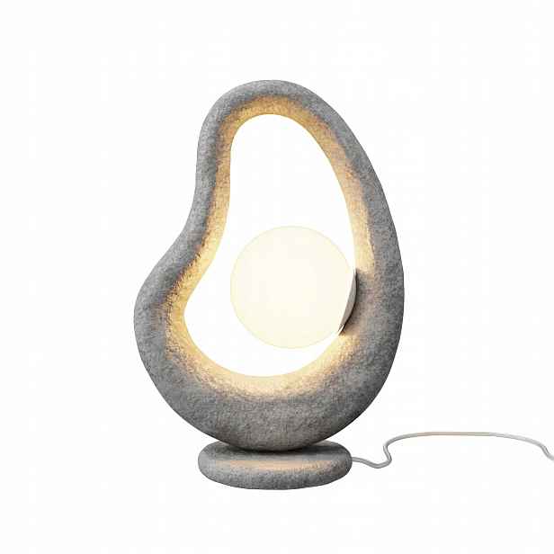 Maytoni Moderní stolní lampa Opus MOD380TL-01GR Šedá