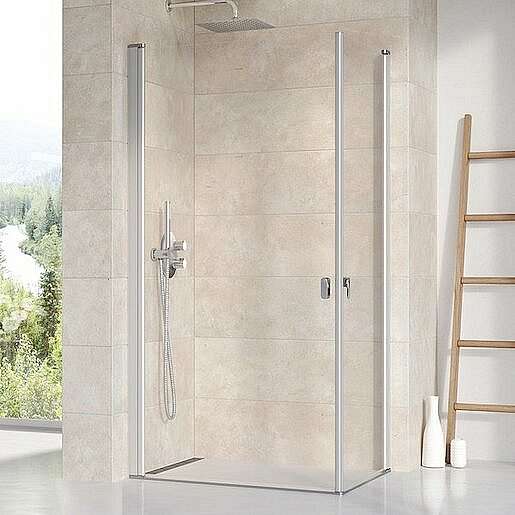 Sprchový kout 100x195 cm Ravak Chrome chrom matný 1QVA0U01Z1