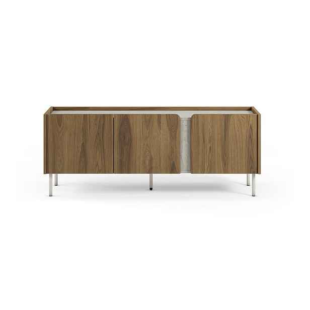 TV stolek v dekoru dubu v přírodní barvě 140x54x35,5 cm Lucile – Marckeric