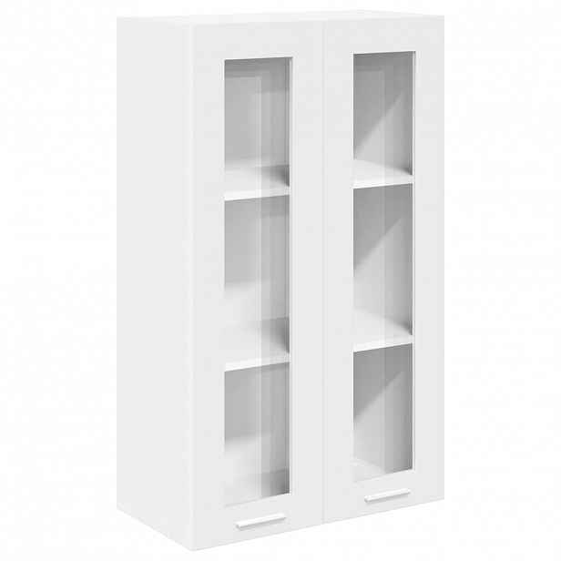 vidaXL Závěsná skříňka Bílá 60 x 31 x 100 cm Kompozitní dřevo