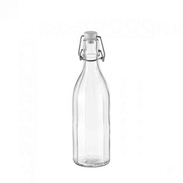 Láhev s klipem hranatá DELLA CASA 500 ml