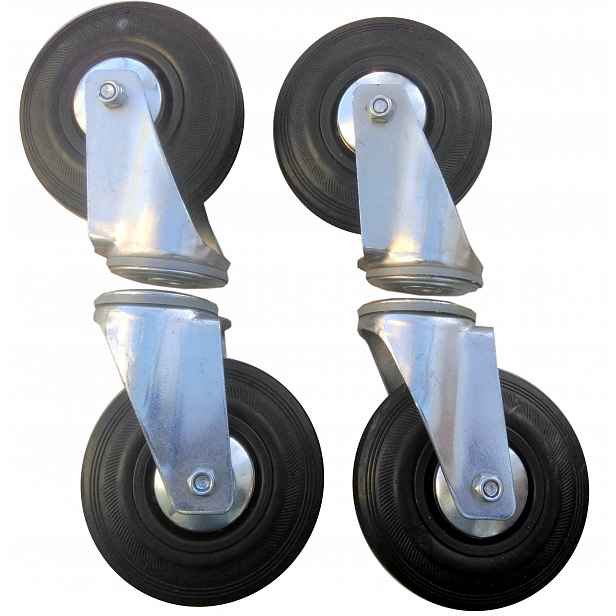 Sada kol 4 ks 125 mm ot. 12 mm 380 Kg