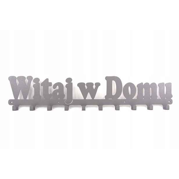 Věšák do předsíně, oblečení, klíče Vítejte doma