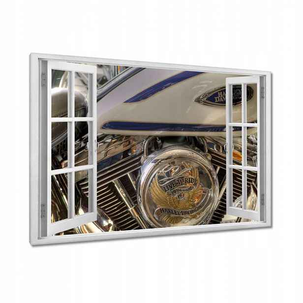 Obrazy 90x60 Harley Davidson Motocykl