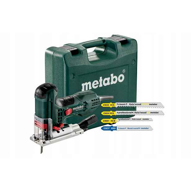 Metabo. Přímočará Pila 710W Ste 100 Quick Set 20x Pilové Listy MET601100900