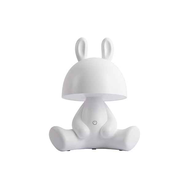 Noční lampička do dětského pokoje Bunny, bezdrátová, bílá