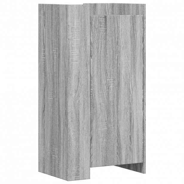 vidaXL Botník šedý sonoma 52 x 37,5 x 100 cm kompozitní dřevo