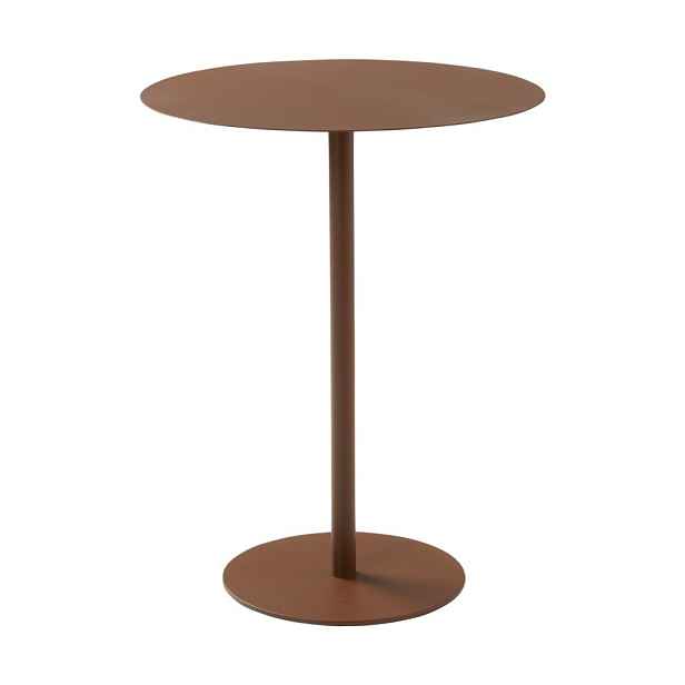 Kovový kulatý odkládací stolek ø 40 cm Heby – Jotex
