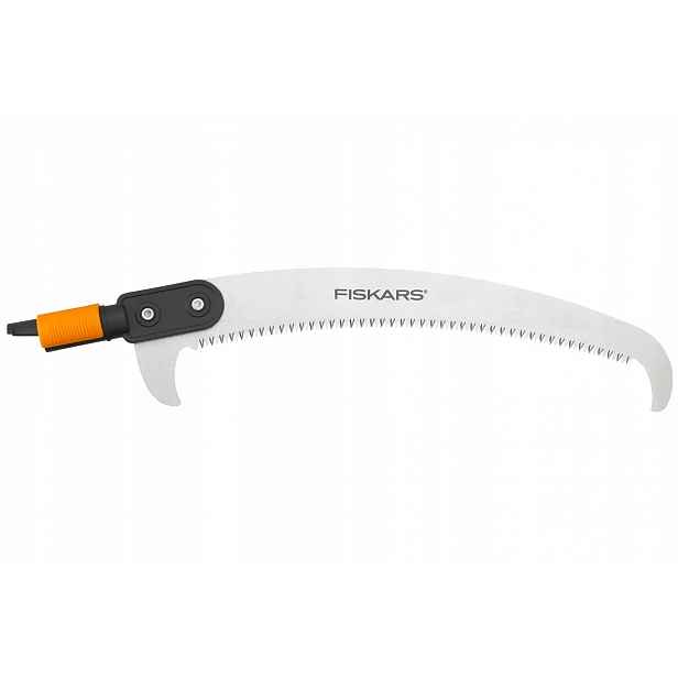 Fiskars QuikFit Pilová hlava s hákem pro řezání větví na zahradní tyči