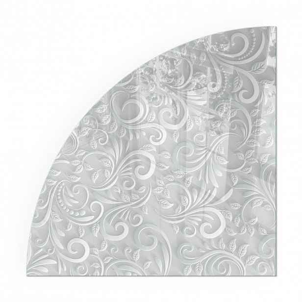 TULUP PODLOŽKA POD KRB 1/4 100x100 cm - Elegantní rostlinný vzor