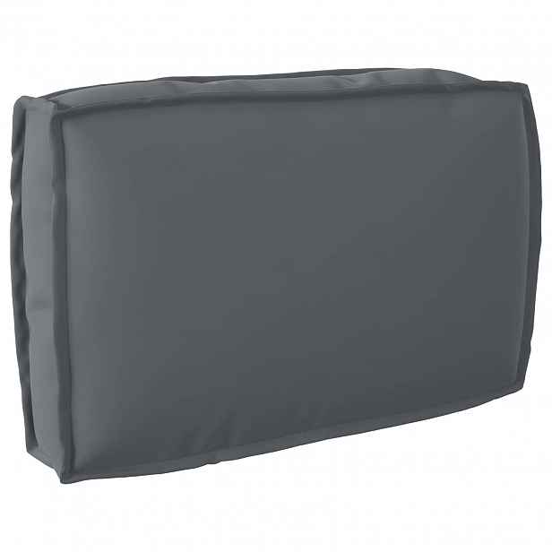 vidaXL Polštář Antracit 60 x 40 x 12 cm Oxford látka
