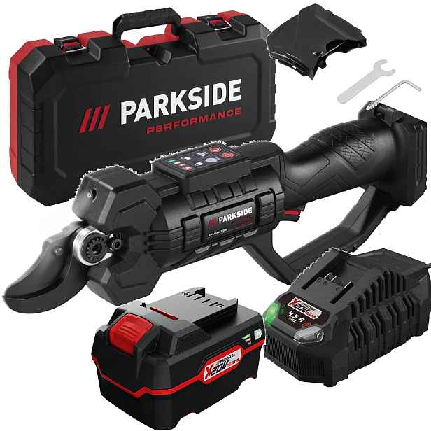 Zahradní nůžky Parkside akumulátor 4Ah 20V Zahradní nůžky nůžky na větve Nové