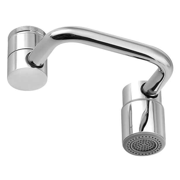 Aqualine Perlátor s kloubem, vnější závit M24x1, vnitřní závit M22x1, chrom
