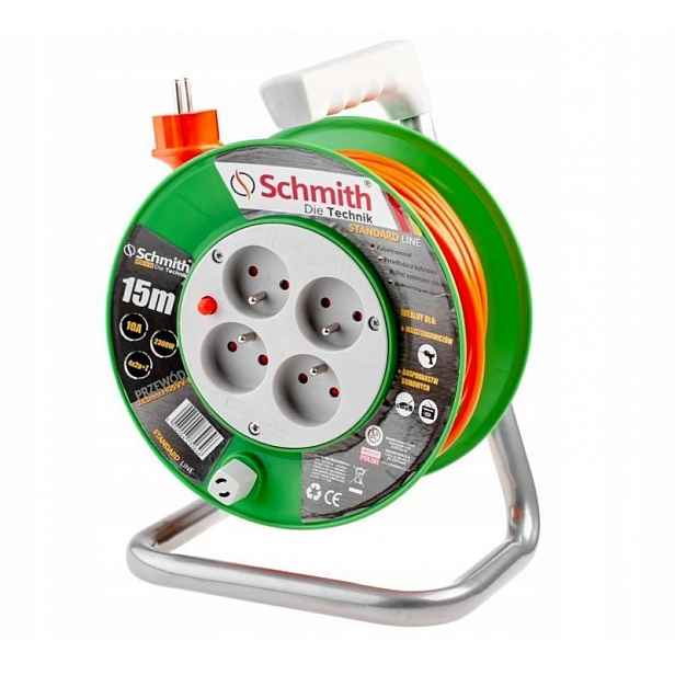 Schmith Prodlužovací Kabel 3x1,5 mm, 15 m SPSL-2-15