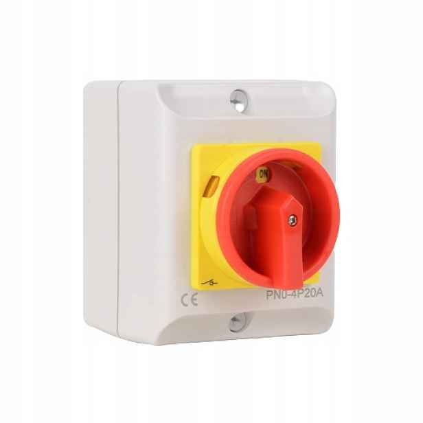 2-PÓLOVÝ Servisní Vypínač 20 A 2,2 Kw EME5-20-2100