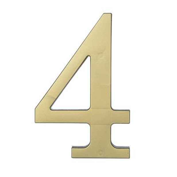 Domovní číslo - 4